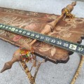 Stellar first Nations carved cradlesboard  - 8