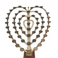 Vintage heart-shaped candle tree - 5