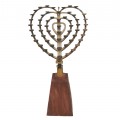Vintage heart-shaped candle tree - 1
