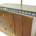 Art Deco brass tabernacle with diamond door - 3