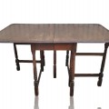 Table à battants en chêne dite barrière  - 2