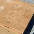 Drop-leaf rustic table, worn top and old wood charm - 2