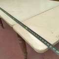 Antique kitchen table, pattes tournées - 3