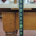 Antique kitchen table, pattes tournées - 5