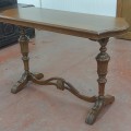 Table console avec piétement tourné - 5