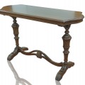 Table console avec piétement tourné - 1