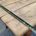Rustic kitchen turned legs table  - 3