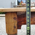 Rustic kitchen turned legs table  - 5