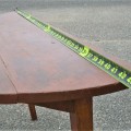Table demi-lune, clous carrés - 3