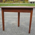 Table demi-lune, clous carrés - 5