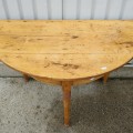 Antique half moon table  - 2