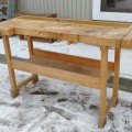 Vintage workbench table  - 6