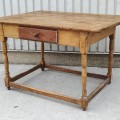 Europe tavern table with drawer  - 7