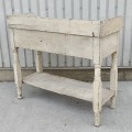 Table lave-main, 2 tirois, telle que trouvée  - 6