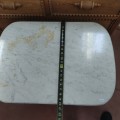 Antique side table with marble top. - 5