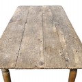 Table rustique avec pattes tournées  - 2