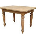 Table rustique avec pattes tournées  - 5