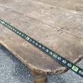 Table rustique avec pattes tournées  - 6