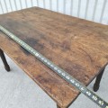 Rustic turned legs table  - 2