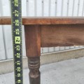 Rustic turned legs table  - 3