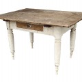 Antique turned legs table  - 1