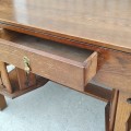 Oak writing desk, work desk - 2