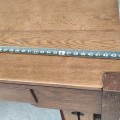 Oak writing desk, work desk - 6