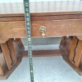 Oak writing desk, work desk - 7