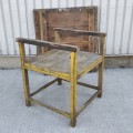 Antique table chair, forged nails assembly - 6