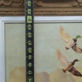 Painting depicting a duck hunting scene, signed Pierre Clossey de Comines, Oil on canvas - 3