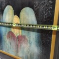 Tableau, huile sur toile, peinture signée Yvon Coderre - 3