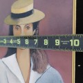 Oil on canvas signed Marie-Jeanne Essertaize - 4