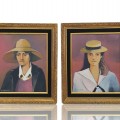 Oil on canvas signed Marie-Jeanne Essertaize - 1