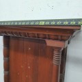 Wooden shelf for statue, cornice  - 4