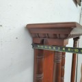 Wooden shelf for statue, cornice  - 5