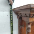 Wooden shelf for statue, cornice  - 7