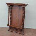 Wooden shelf for statue, cornice  - 8