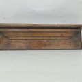 Antique wooden wall shelf - 4
