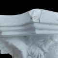 Vintage plaster angel cornice, plaster schelf - 3