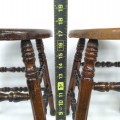 Antique turned legs stools - 3