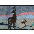 Vintage hooked rug  - 1