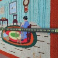 Vintage hooked rug  - 2