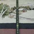 Tapis crocheté signée GET, Georges Édouard Tremblay  - 4