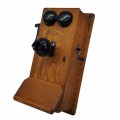 Antique wooden wall telephone - 3