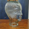 Retro mannequin glass head - 1