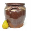 Tinette, jarre décorative, poterie craquée (voir autres photos) - 2