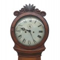 Très belle horloge grand-père, mécanisme signé Walker & Hugues - 4