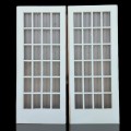 Antique wooden French doors - 5