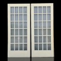 Antique wooden French doors - 1
