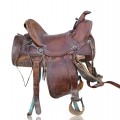 Vintage horse saddle - 1